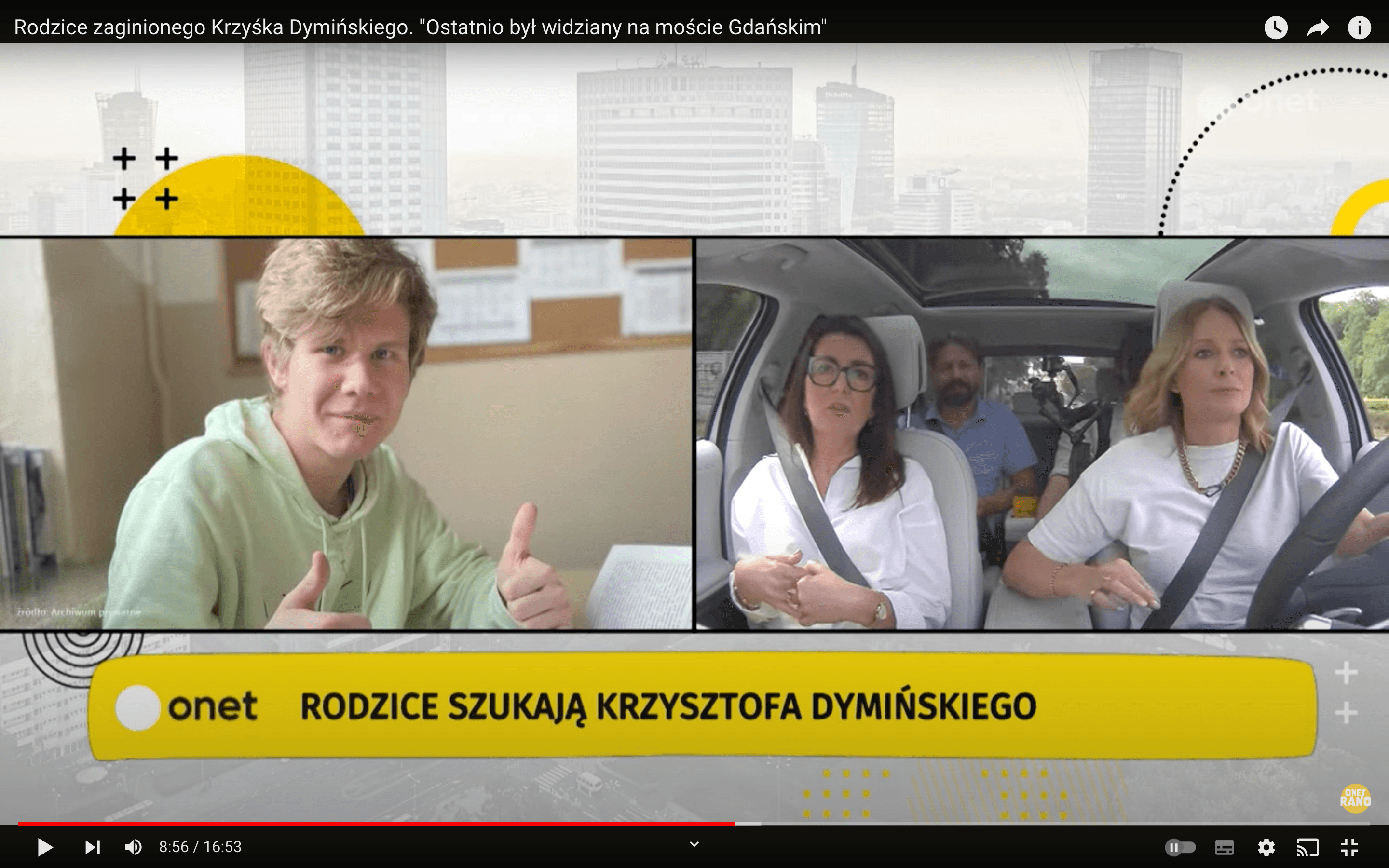 Onet Rano. Ponad rok temu nagle zaginął Krzysztof Dymiński.