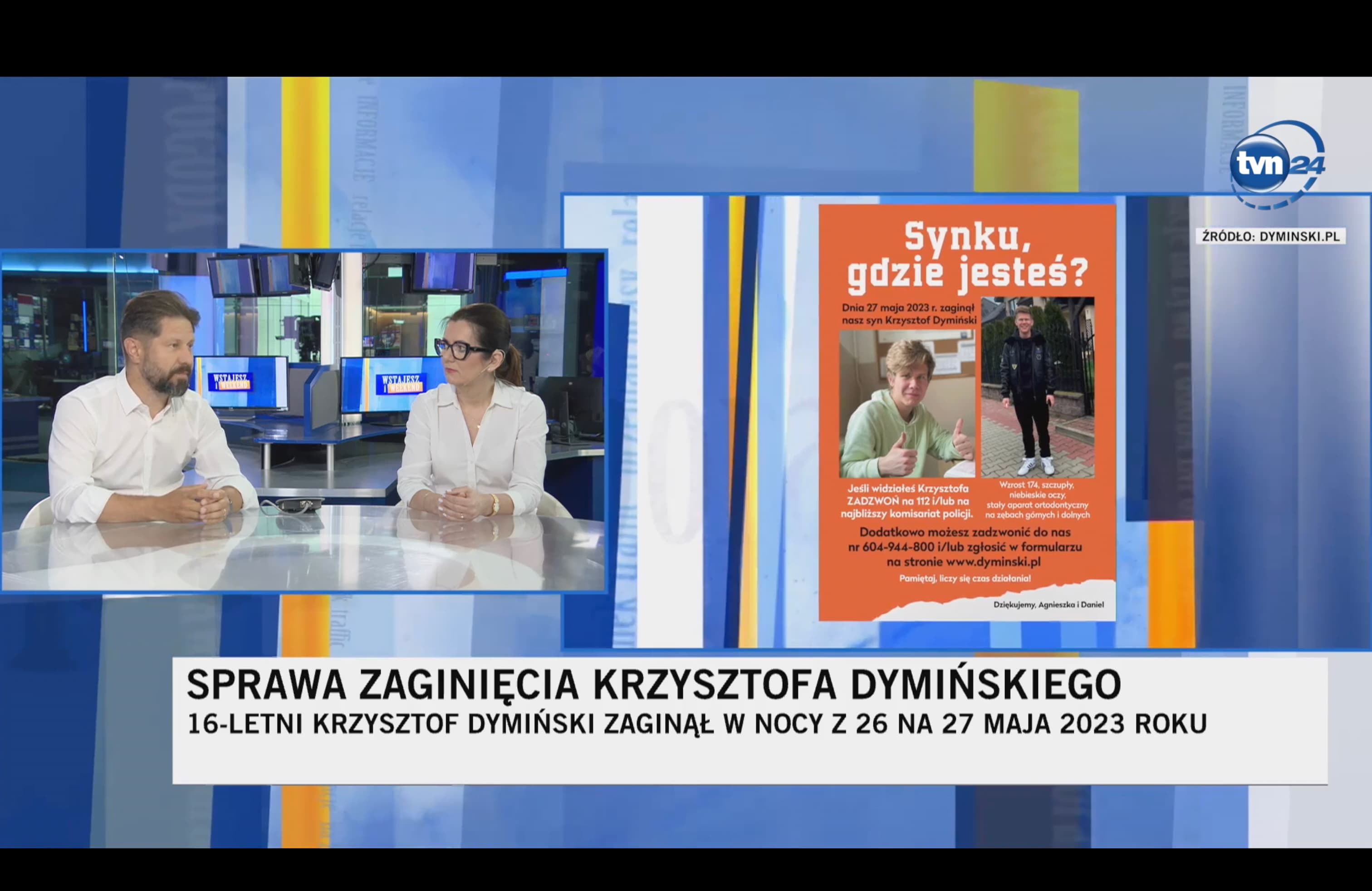 Od roku szukają syna. "Dużo jest emocji od razu, adrenalina, sucho w ustach"